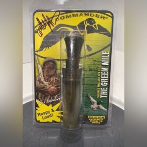 Duck Commander Autographed Tailored Mallard Hen Call The Green Mile Raspy Loud